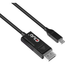 Club 3D Kabel USB Club 3D USB-C - DisplayPort 1.8 m Czarny (CAC-1557)