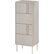 Cama Meble Cama 4S TRESSE chest of drawers 50x40x125 cashmere matt