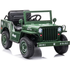 Lean Cars Auto Na Akumulator JH-103 Wojskowa Zieleń 4x4