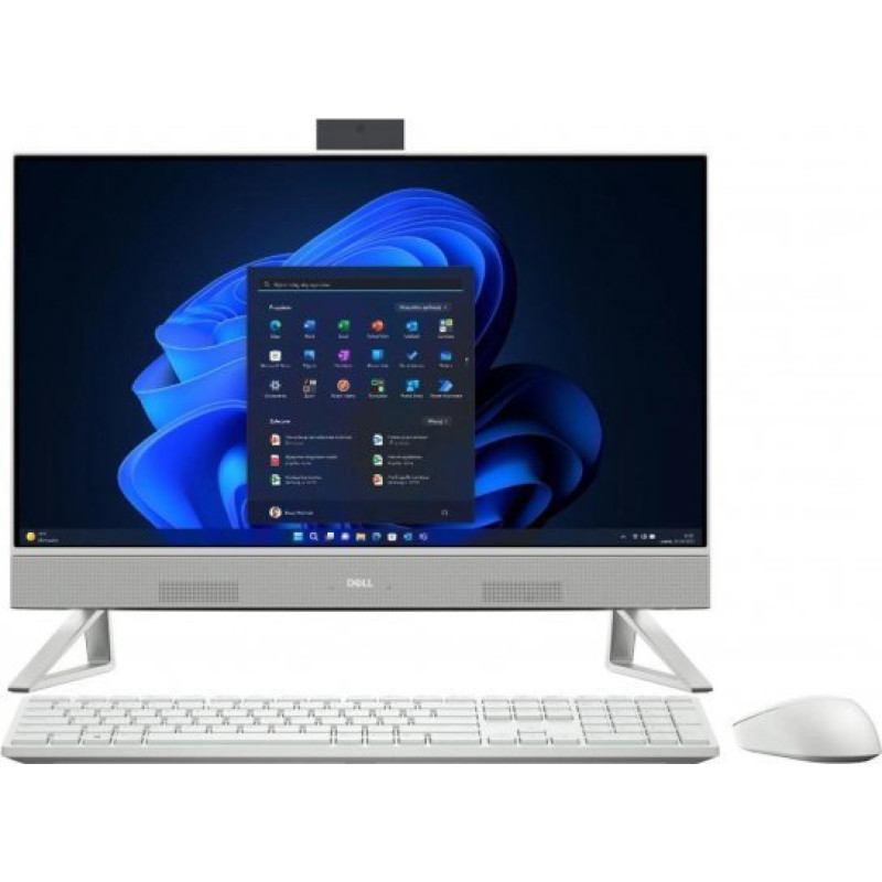 Dell Komputer Dell DELL Inspiron 5415 AIO 23.8inch FHD Ryzen 7 7730U 16GB 1TB SSD W11P 3YNBD Pearl White Fabric