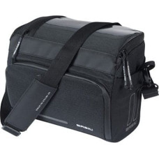Basil Torba na kierownicę BASIL MOVE HANDLEBAR BAG, KF z adapterem do mocowania, 7-8L, wodoodporna, Czarna (NEW 2025)