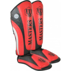 Sport Masters Masters NS-PU-FT (WAKO APPROVED) 119111-02M Kāju sargi - czerwony+S