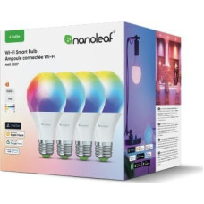 Nanoleaf Essentials Smart Bulbs - zestaw 4 żarówek A60-E27 (Wi-Fi)