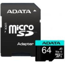 Adata Premier Pro UHS-I U3 V30S 64 GB MicroSDXC Flash memory class 10 Adapter