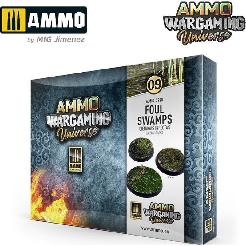 Vallejo Ammo: Wargaming Universe 06 - Foul Swamps - Gnij±ce bagna