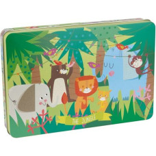 Apli Puzle Bērniem Apli Jungle 24 Daudzums 48 x 32 cm