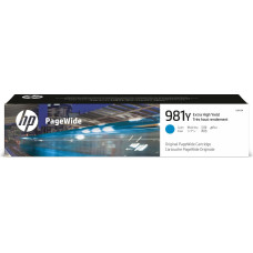 HP Oriģinālais Tintes Kārtridžs HP 981Y Ciānkrāsa