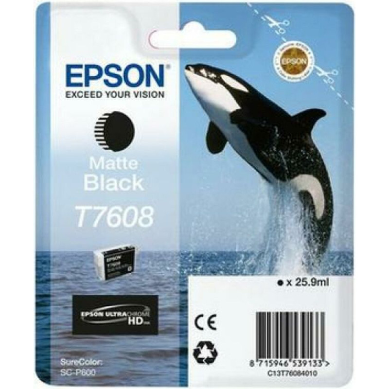 Epson Oriģinālais Tintes Kārtridžs Epson C13T76084N10 Melns matēts