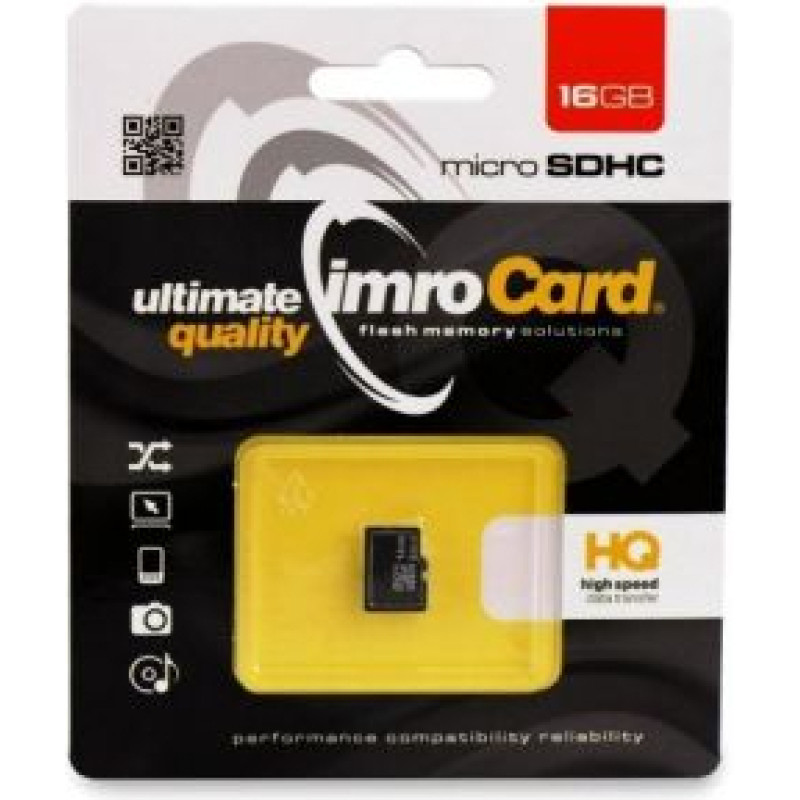 Imro Karta pamięci microSD 16GB Imro bez adaptera