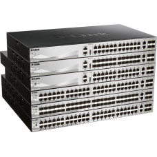 D-Link Switch D-Link D-Link DGS-3130-30PS/E L3 Stackable Managed Gigabit PoE Switch, 24x PoE gigabit, 2x 10GBASE-T, 4x SFP+, 370W PoE