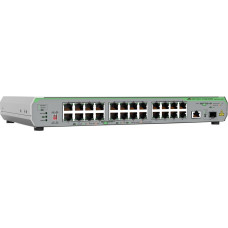 Allied Telesis Switch Allied Telesis Allied Telesis CentreCOM AT-GS910/26XST - Switch - unmanaged - 24 x 10/100/1000 + 1 x 100/1000/2,5 G/5 G/10 G (Uplink) + 1 x 1 Gigabit/10 Gigabit SFP+ (Uplink) - an Rack montierbar