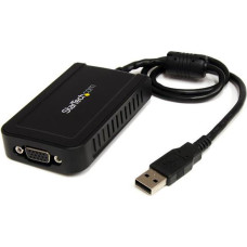Startech Adapter USB StarTech USB - VGA Czarny  (USB2VGAE3)