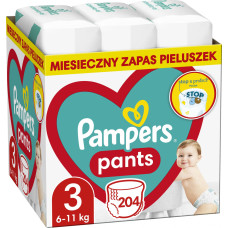 Pampers Pieluszki Pampers Pants 3, 6-11 kg, 204 szt.