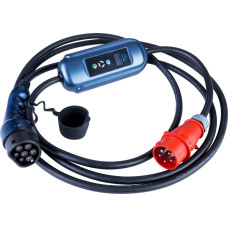 Akyga Ładowarka do samochodów elektrycznych AK-EC-22 CEE 5pin / Type2 LCD 3-fazy 32A 22kW 5m