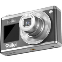 Rollei Aparat cyfrowy Rollei Rollei Compactline 10x Kompaktowy aparat fotograficzny 60 MP CMOS 5264 x 3888 px Szary, Srebrny