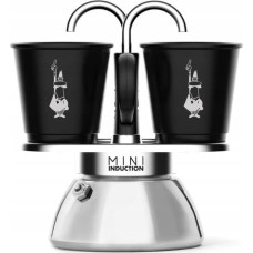 Bialetti Kawiarka Bialetti Bialetti - Set Mini Express Induction 2tz Czarna + 2 filiżanki