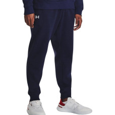 Under Armour Spodnie męskie Under Armour Rival Fleece Joggers granatowe 1379774 410 M