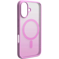 Puro Etui silikonowe Puro Gradient MagSafe do iPhone 16 - różowe