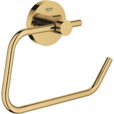 Grohe Grohe Essentials metal toiletpapirholder uden låg og med skjulte fastgøringsskruer. Poleret Cool Sunrise.