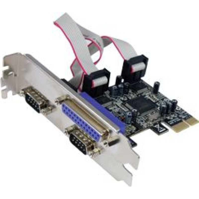 Longshine Kontroler Longshine PCIe x1 - 2x Port szeregowy + 1x LPT (LCS-6322M)