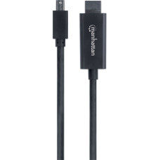 Manhattan Kabel Manhattan DisplayPort Mini - HDMI 1.8m czarny (153287)