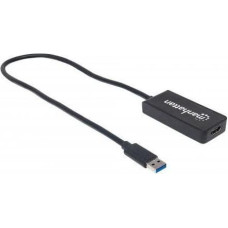 Manhattan Adapter USB Manhattan USB - HDMI Czarny  (152259)