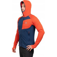 Noname Bluza eclipse hooded-medieval blue-cardinal orange-xl MOUNTAIN EQUIPMENT