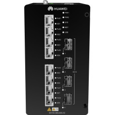 Huawei Switch Huawei S5700 Series Ethernet Switch - 8*10/100/1000BASE-T ports, 4*10GE SFP+ ports, PoE++, DIN Rail Mountin