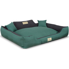 AIO Legowisko rozbieralne antypoślizgowe MM44 115x95cm zielone KingDog