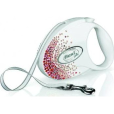 Flexi Smycz dla psa Glam Splash Orient biała 5m