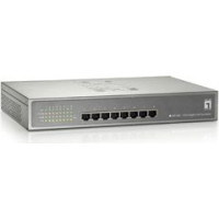 Levelone Switch LevelOne GEP-0821, 8x 10/100, PoE+