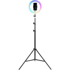 Havit ST7026 - tripod with RGB light ring, black