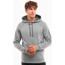 Under Armour Bluza z kapturem męska Under Armour Rival Fleece Hoodie szara 1379757 025 L