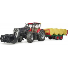 Bruder Case Tractor with loader and trailer