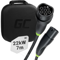 Green Cell EVKABGC02 electric vehicle charging cable Black Type 2 3 7 m