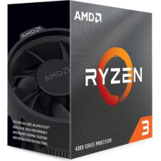 AMD CPU|AMD|Desktop|Ryzen 3|4100|Renoir|3800 MHz|Cores 4|2MB|Socket SAM4|65 Watts|BOX|100-100000510BOX