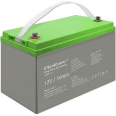 Qoltec Deep Cycle gel battery 12V, 100Ah