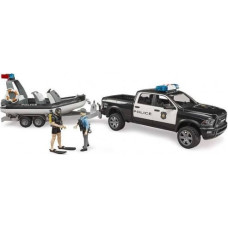 Bruder Dodge RAM 2500 Police Pickup with boat