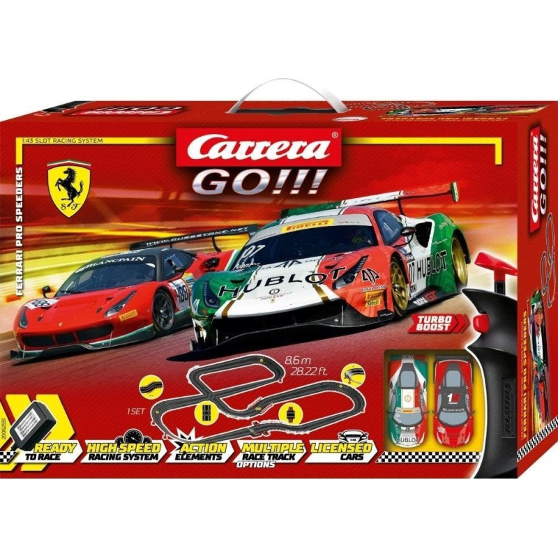 Carrera Carrera GO!!! Ferrari Pro Speeders 8,6m