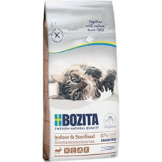 Bozita Indoor&Sterilised Grain free Reindeer  10kg