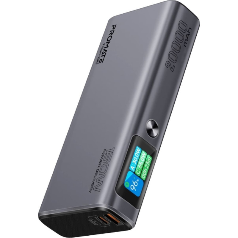 Promate Titan-130 Power Bank 130W / 20000mAh / USB-C PD / QC3.0