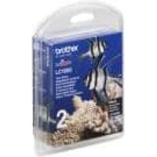 Brother Tusz Brother tusz oryginalny LC-1000BKBP2 Black 2-Pack