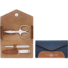 Zwilling Zestaw podróżny do manicure ZWILLING 97700-008-0 Twinox – niebieskie, filcowe etui, 3 elementy