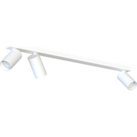 Nowodvorski Lampa sufitowa Nowodvorski Lampa sufitowa Mono 7811 regulowane reflektorki do salonu białe