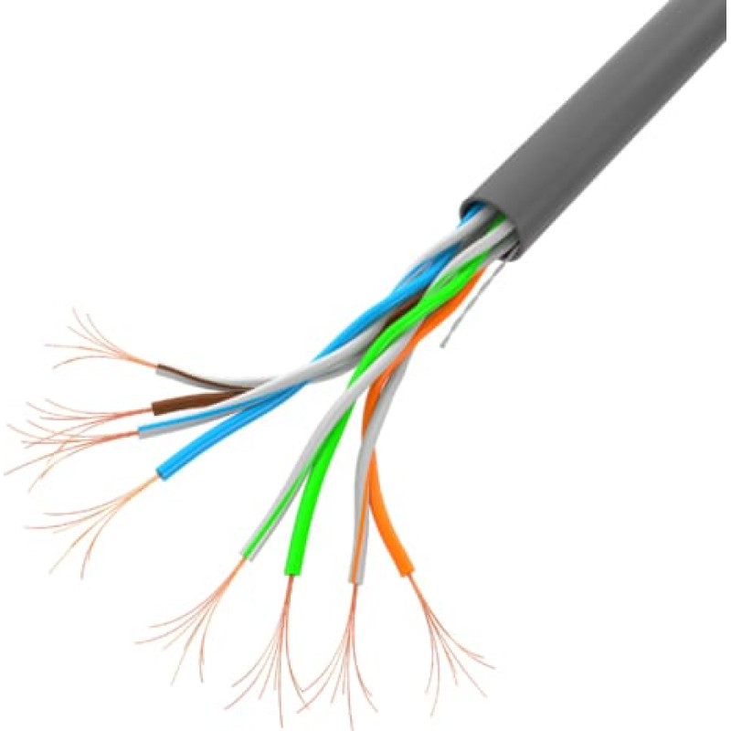 Lanberg LAN UTP CABLE 100MB/S 305M WIRE CCA YELLOW