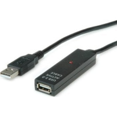 Value Adapter USB Value VALUE Aktywny przedłużacz USB 2.0, czarny, 30 m
