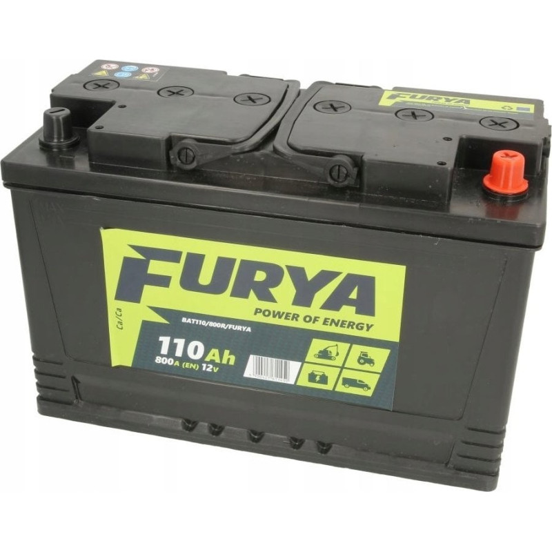 Dymo Akumulator 12V 110Ah/800A AGRO HD (P+ Biegun standardowy) 350x175x230 B01 - stopka o wysokości 10 5 mm (Rozruchowy)