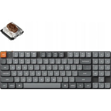 Keychron K13 Max QMK/VIA Wireless Custom Mechanical Keyboard RGB Backlight (Hot-Swappable) / Low Profile Gateron Mechanical / Brown