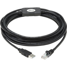Tripp Lite U009-015-RJ45-X zmieniacz płci / kabli RJ-45 USB 2.0 Type-A Czarny