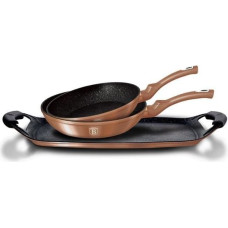 Berlinger Haus Patelnia Berlinger Haus grillowa Metallic Line Rose Gold Edition 26cm 3szt.